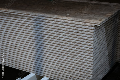 Oriented strand board in a ...