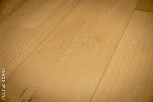 Yellow or light brown parquet texture background © sharafmaksumov