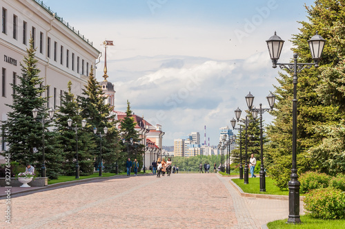 Sheinkman driveway in the Kazan Kremlin