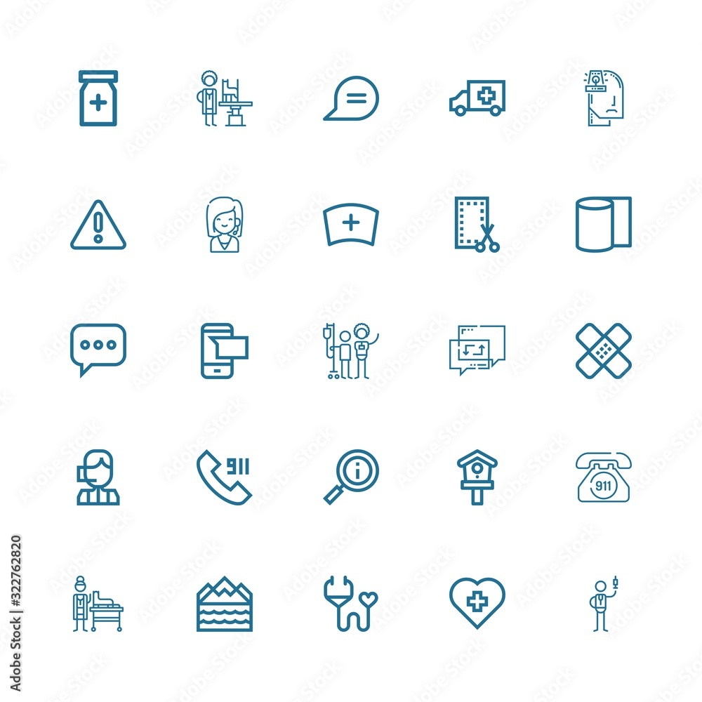Editable 25 help icons for web and mobile