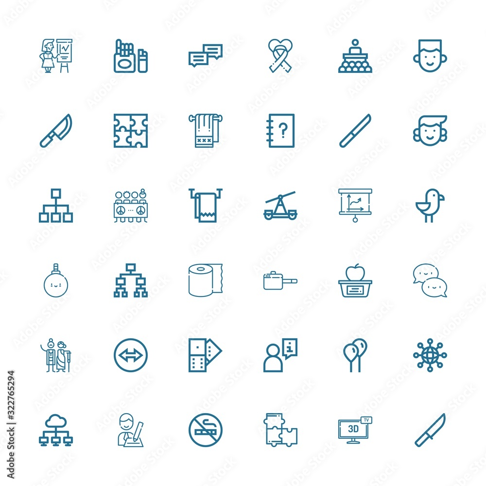 Editable 36 group icons for web and mobile Editable 36 group icons for web and mobile