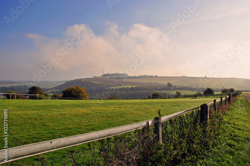 Wayfarers Walk on Watership Down near Kingsclere North Wessex Downs  Hampshire UK photo