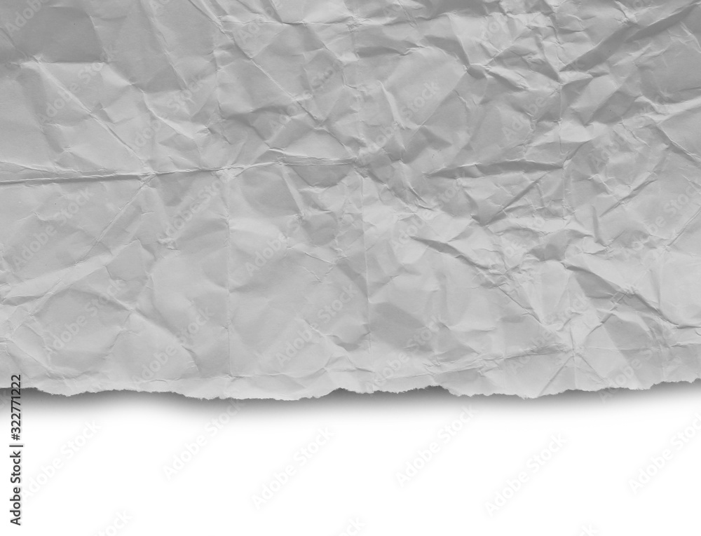 Obraz premium ripped paper isolated on white background