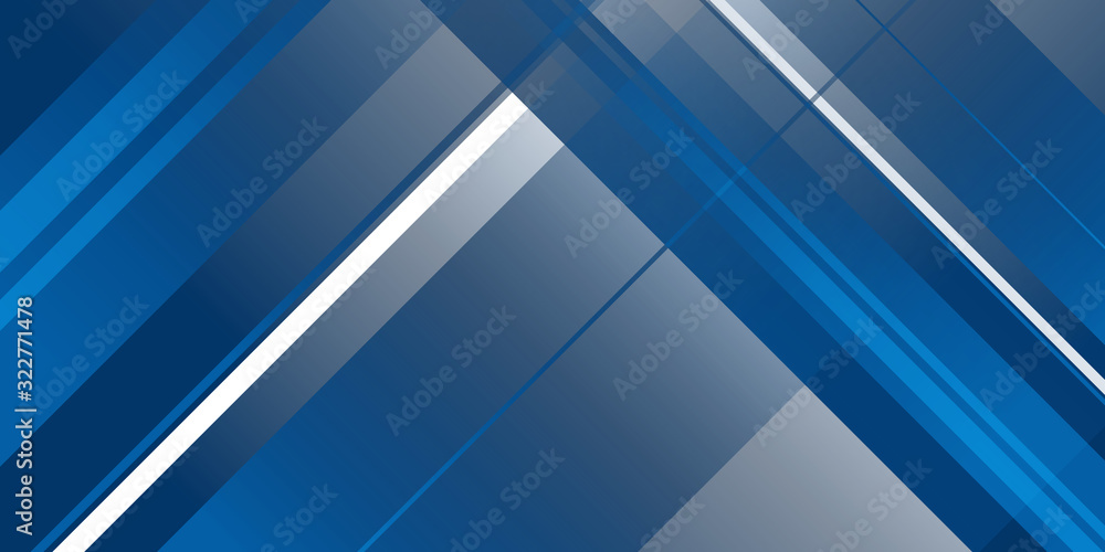 Obraz premium Modern dark blue gradient abstract background in white background. Vector illustration with corporate and business concept