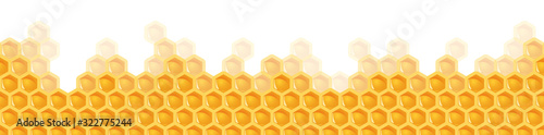 seamless honey comb background