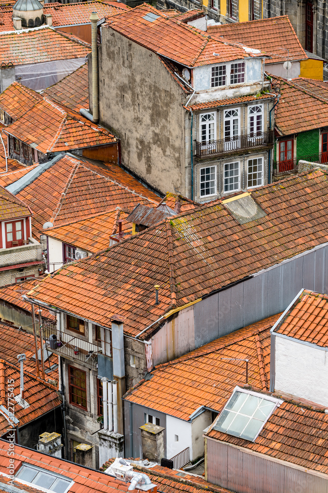 Panoramic views of Porto old center Panoramic views of Porto old center