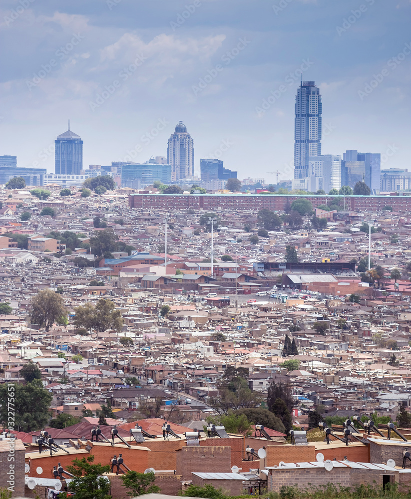 Fototapeta premium Alexander township South Africa