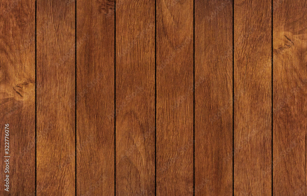 Fototapeta premium dark wood textured board use for background. Vintage