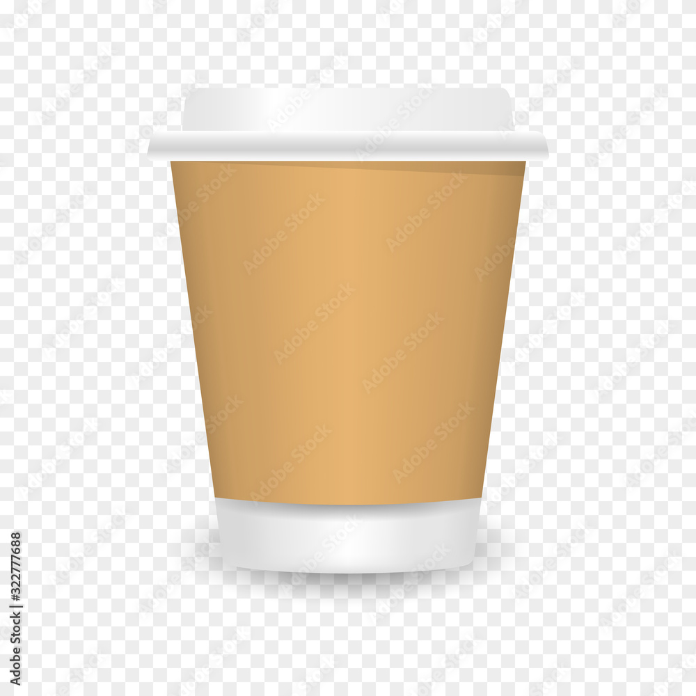 Realistic coffee cup Realistic coffee cup