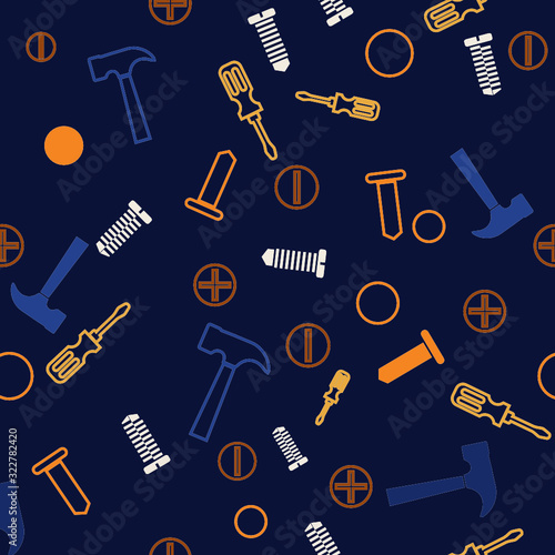 tools pattern background
