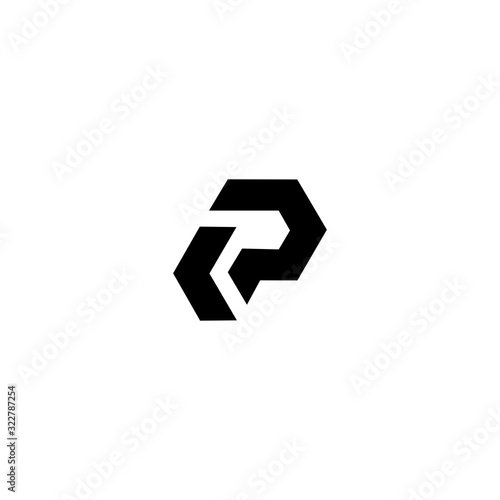 Free Download P Logo Icon Vector Template - GFXLoad