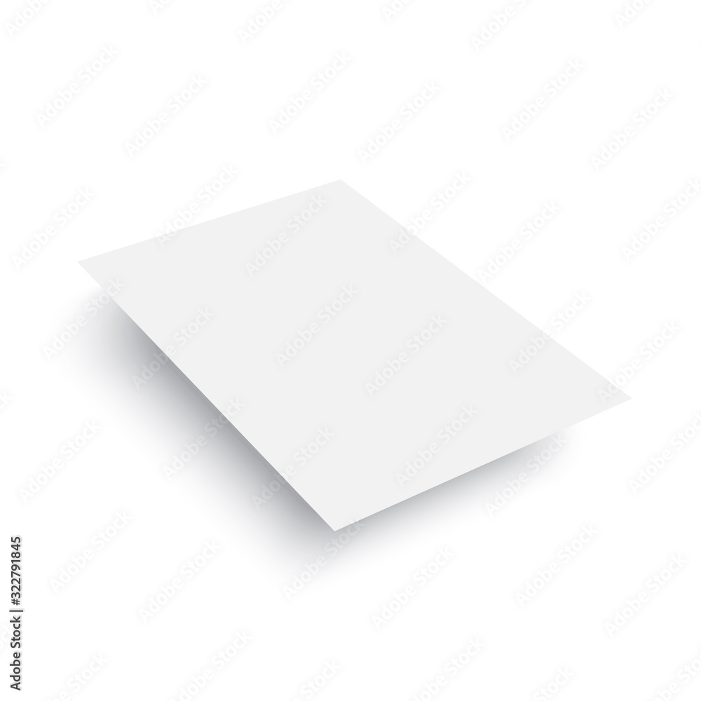 Business card mockup template. Vector Business card mockup template. Vector