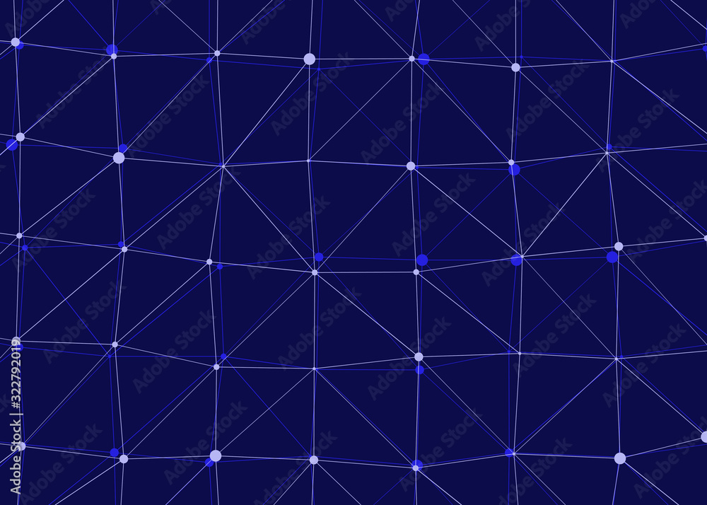 Abstract Low Polygon Mesh Generative Art background illustration Abstract Low Polygon Mesh Generative Art background illustration