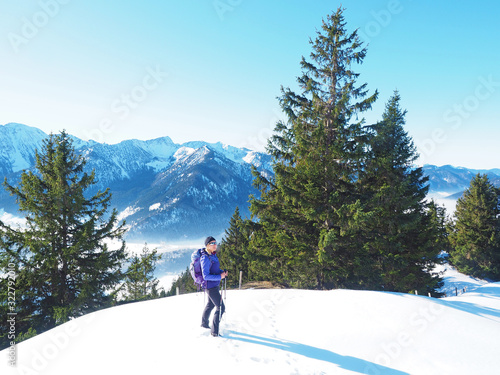 Winterwandern auf den Schweinsberg - Bayern