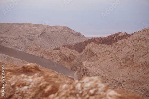 Paisaje árido de desierto