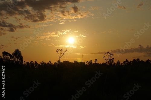 Atardecer en el campo