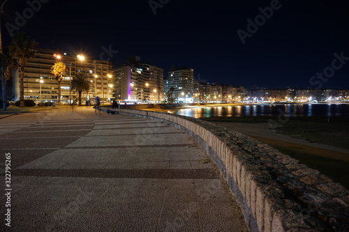 Rambla en la noche