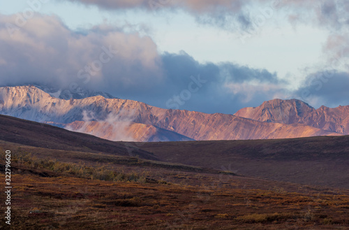 Denali National Park Alaska Scenic Autumn Landscape © natureguy