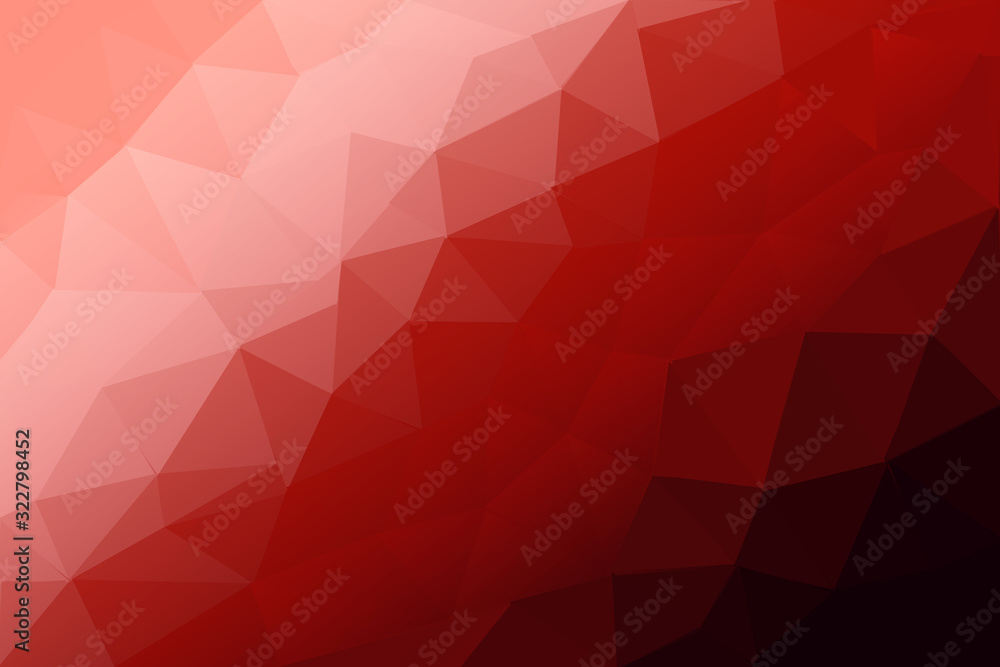 Fototapeta premium Make a low poly background design.