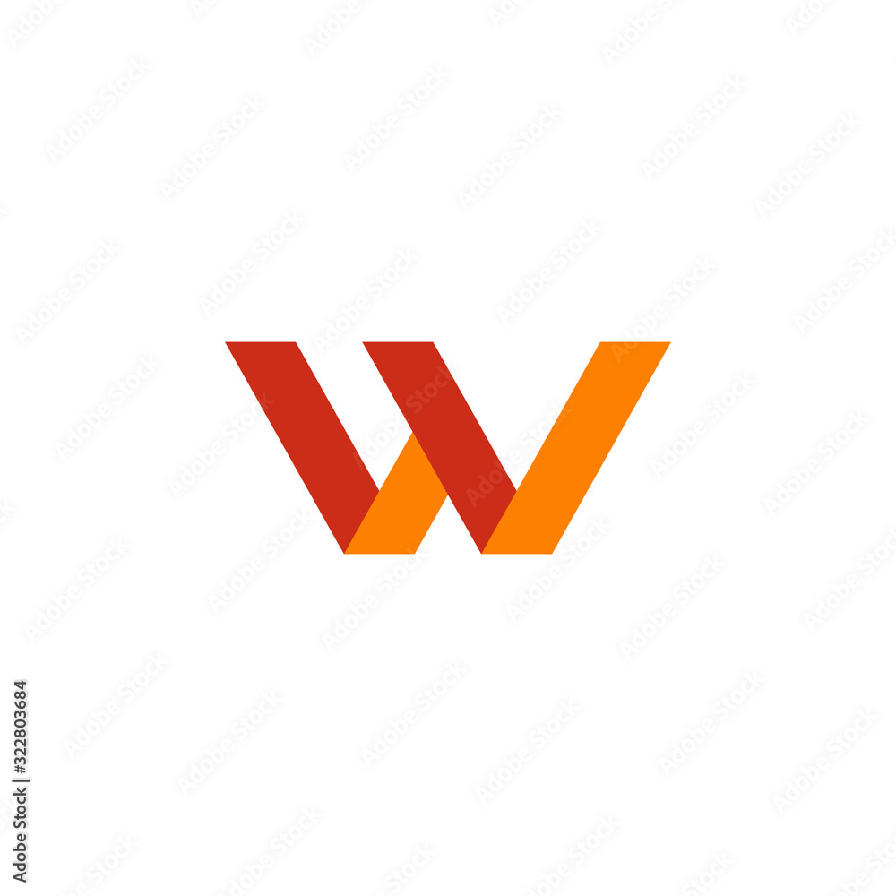 W letter initial icon logo design vector template W letter initial icon logo design vector template