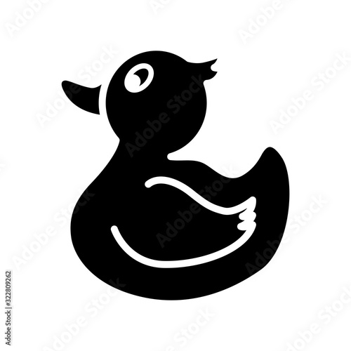 Rubber Duck icon vector