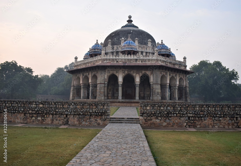 Far sight view of Humayun Tomb New Delhi