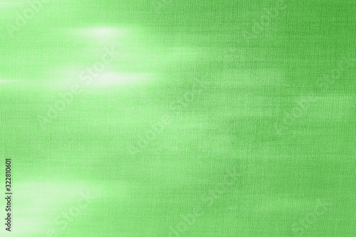 Green Cotton fabric wallpaper texture background