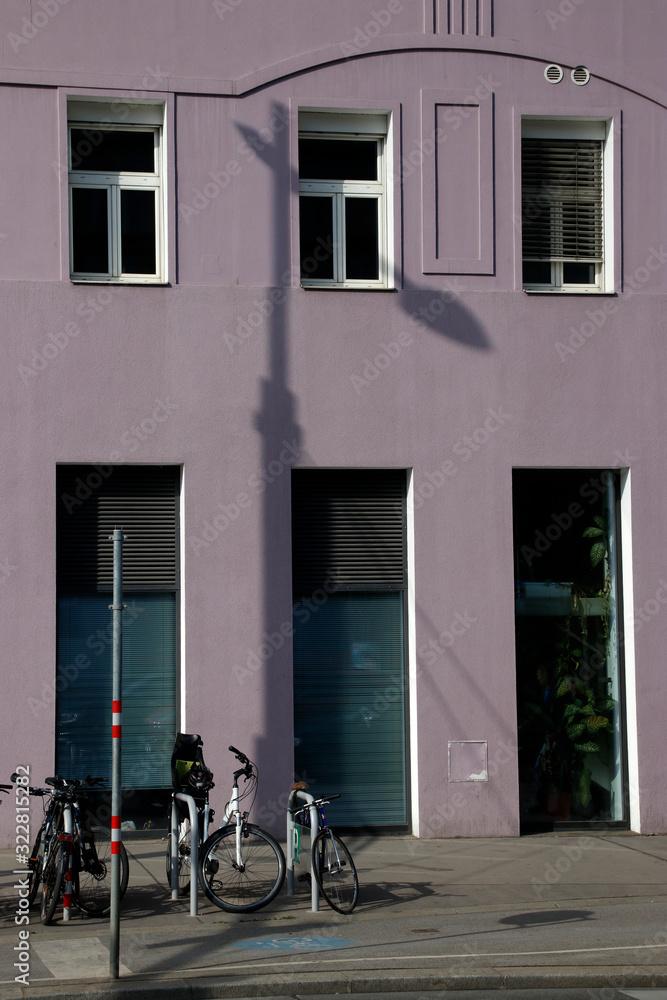 Apartment building in Vienna, Austria