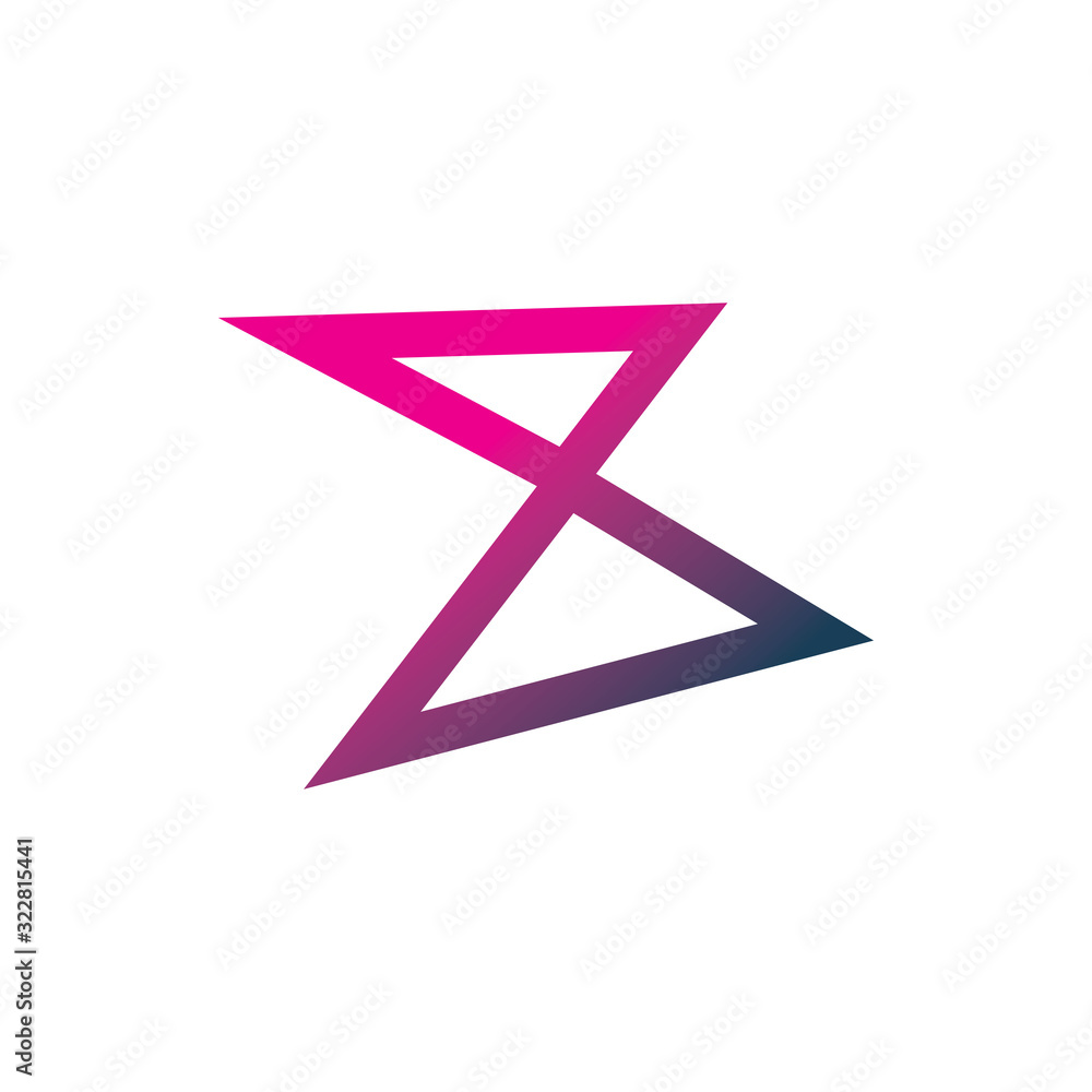 modern color pink blue purple letter x line infinity logo design modern color pink blue purple letter x line infinity logo design