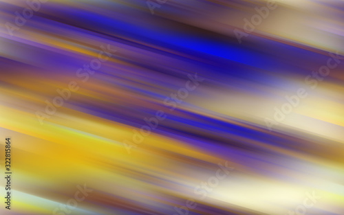 Blue yellow sky abstract colorful background with lines