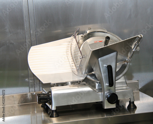 Wallpaper Mural A Meat Slicing Commercial Kitchen Catering Machine. Torontodigital.ca