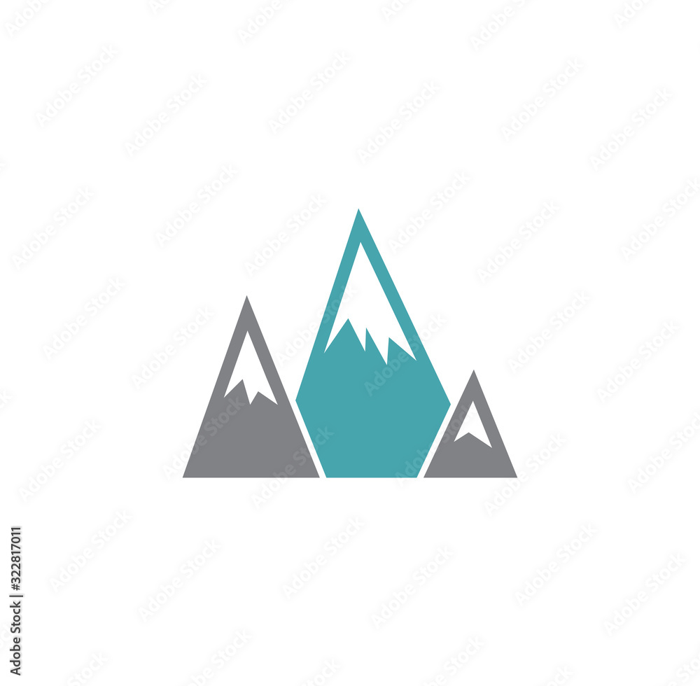 Mountain related icon on background for graphic and web design. Creative illustration concept symbol for web or mobile app. Mountain related icon on background for graphic and web design. Creative illustration concept symbol for web or mobile app.