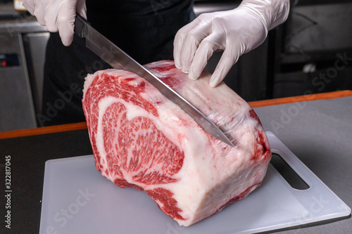A4 wagyu, japanese meat/beef photo