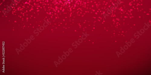 Red blur bokeh circle abstract backrgound