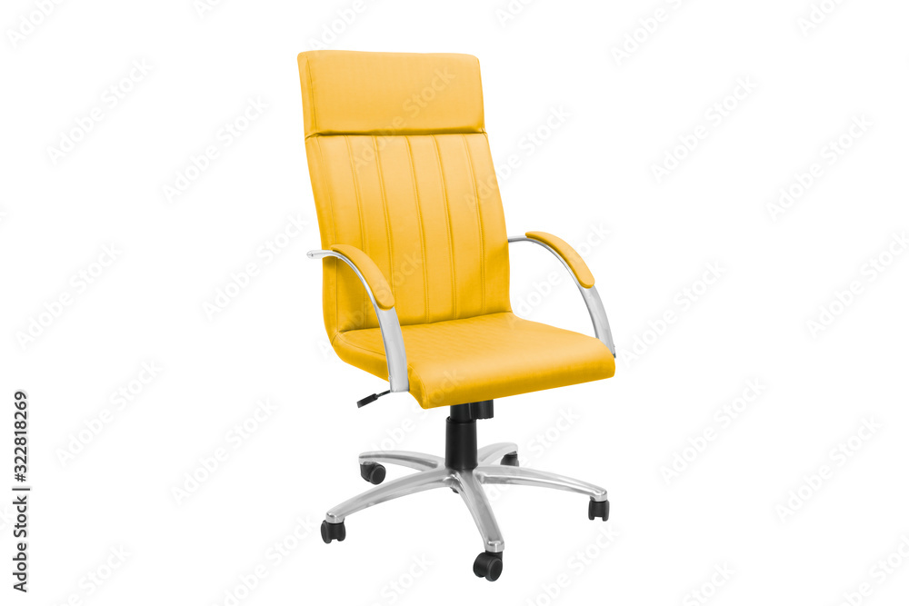 Office chair. Object isolated of background Office chair. Object isolated of background