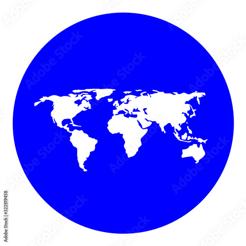 Logo Carte du monde 