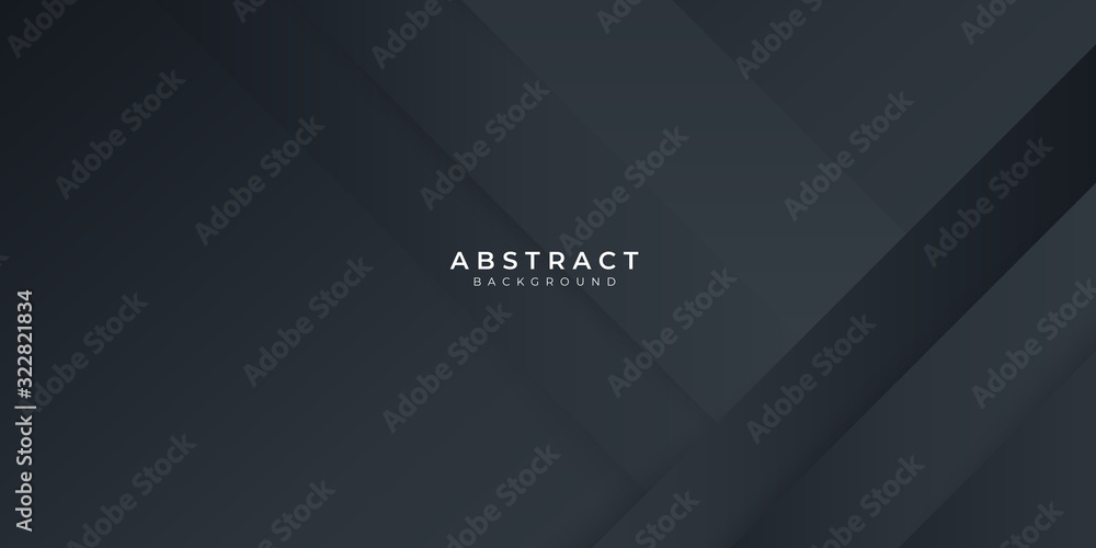 Obraz premium Dark black silver neutral abstract background vector illustration for presentation design