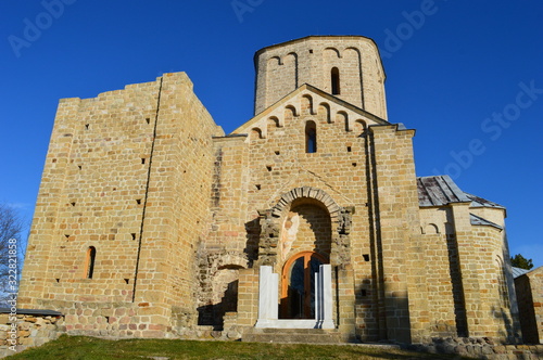 old Orthodox church in winter