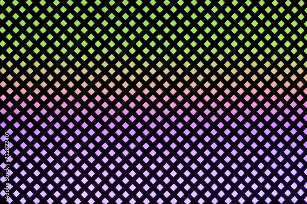 abstract grid pattern background with green and purple color
