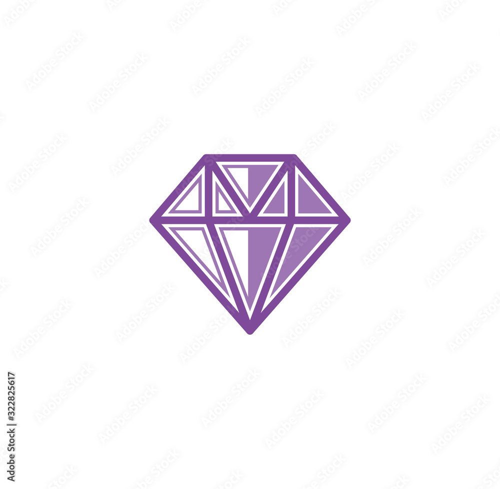 Gem stone icon on background for graphic and web design. Creative illustration concept symbol for web or mobile app. Gem stone icon on background for graphic and web design. Creative illustration concept symbol for web or mobile app.