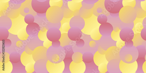 Pastel color circles chaos ...