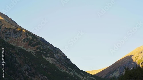 View to peaks 