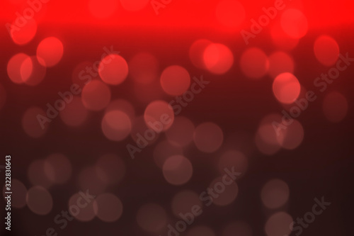 red Bokeh images abstract background