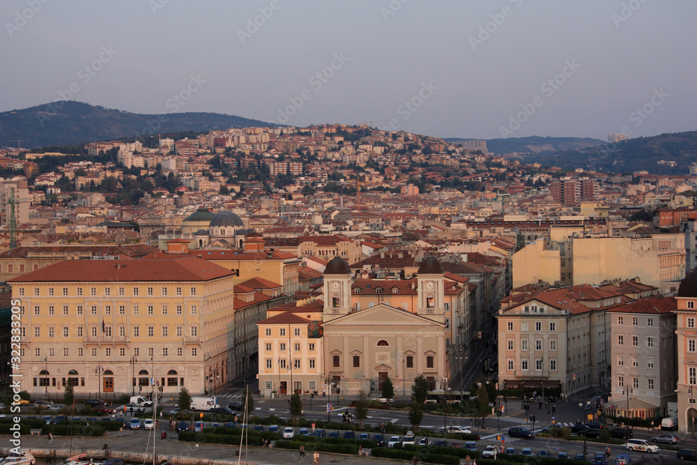 Trieste, Italy - waterfront.