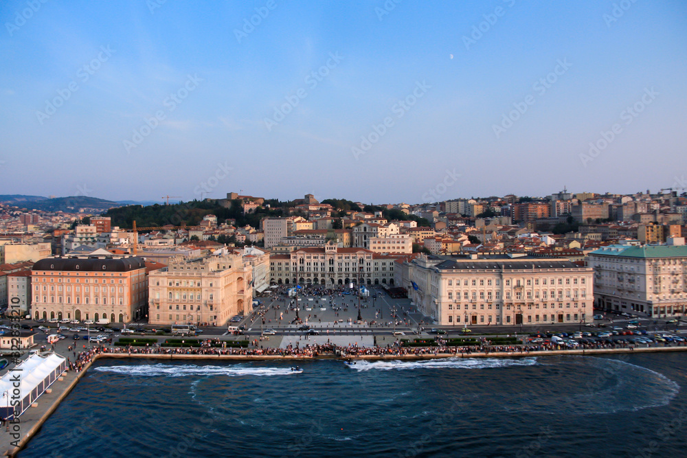 Trieste, Italy - waterfront.