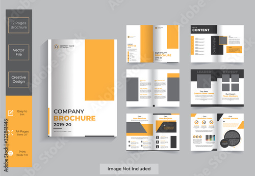 corporate business flyer template