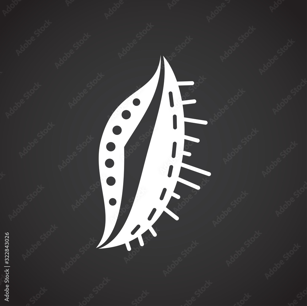 Microbe related icon on background for graphic and web design. Creative illustration concept symbol for web or mobile app. Microbe related icon on background for graphic and web design. Creative illustration concept symbol for web or mobile app.
