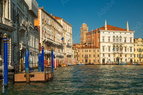 Cannaregio district in Venice, view from the Grand Canal