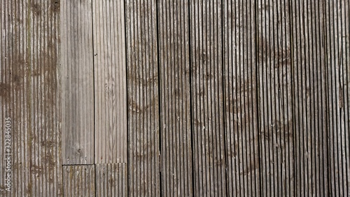 Weathered grey, deck boards portrait horizontal