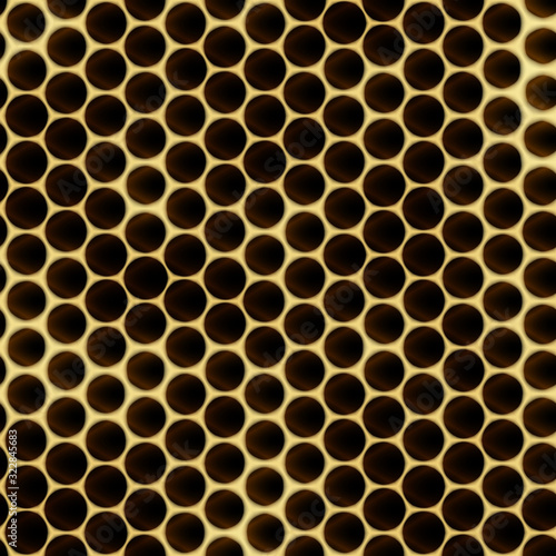 Abstract hexagonal pattern Honey beehive texture